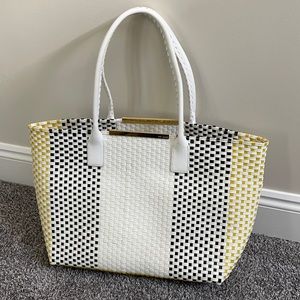 Ted baker beach bag large woven plastic